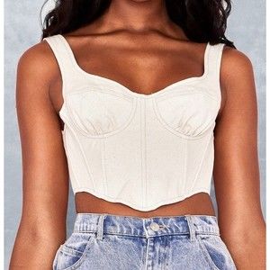 Cream Bustier